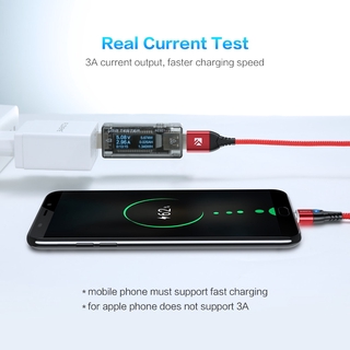 Dây Cáp Sạc Nhanh USB Nam Châm 3A Cho iphone Micro Type C