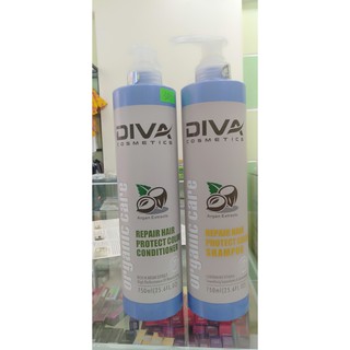 Dầu gội phục hồi giữ màu diva