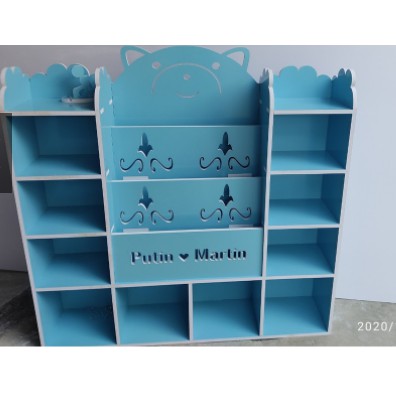 Kệ sách hình gấu nhiều ngăn thiết kế hiện đại cho bé FNL-3201 | BigBuy360 - bigbuy360.vn