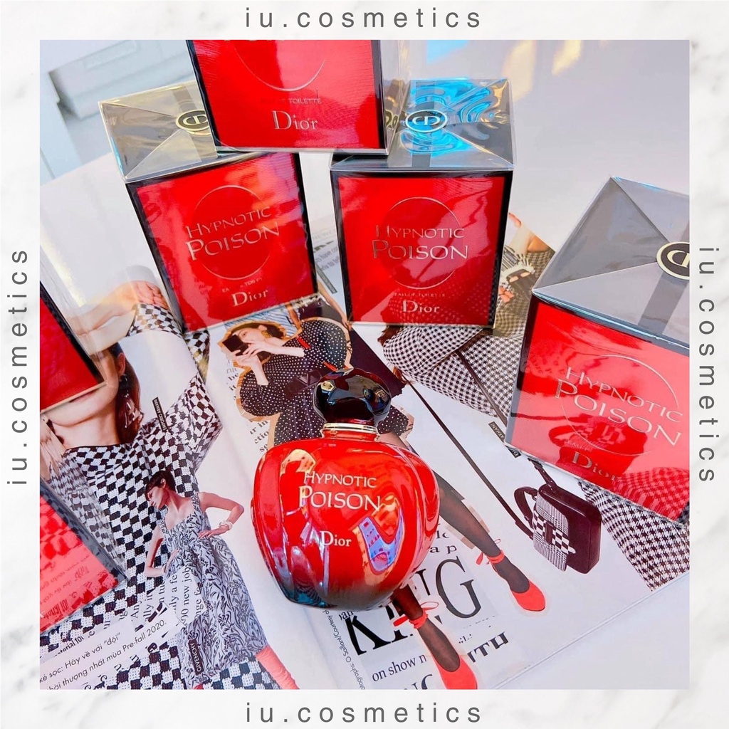 Nước hoa nữ 𝐃𝐈𝐎𝐑 Poison dung tích 100ml - Dầu thơm sang trọng lưu hương bền lâu quyến rũ - iu.cosmetics