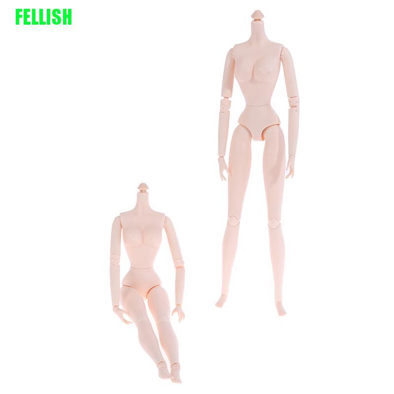 Cơ thể 28 khớp cử động được/ Đôi bàn tay thay thế trang trí búp bê cỡ 28cm 30cm 436v