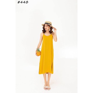 ĐẦM 2 DÂY NHIỀU MÀU CHẤT LỤA MỀM MỊN PHONG CÁCH [KÈM ẢNH THẬT]