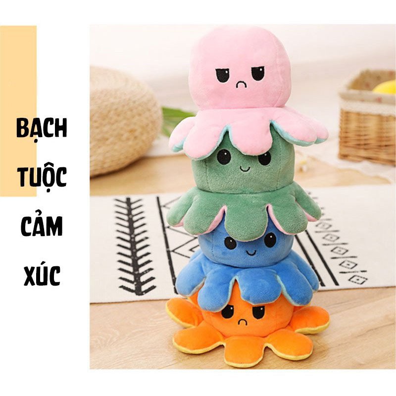 GẤU BÔNG HÌNH CON BẠCH TUỘC XINH XẮN SIZE 20CM (GIAO NGẪU NHIÊN)