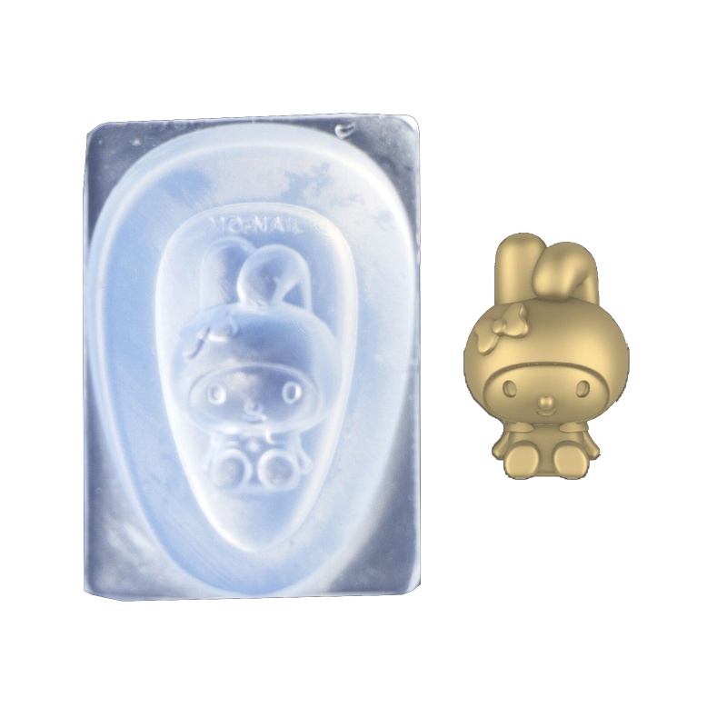 Khuôn silicone Tạo Hình Trang Trí Móng Tay 3d diy