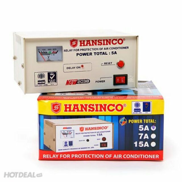 Relay Bảo Vệ Tủ Lạnh Cao Cấp Hansinco 5A.