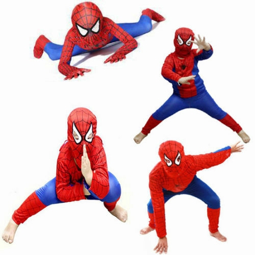 Bộ đồ hóa trang Spiderman cho bé trai trong dịp Halloween