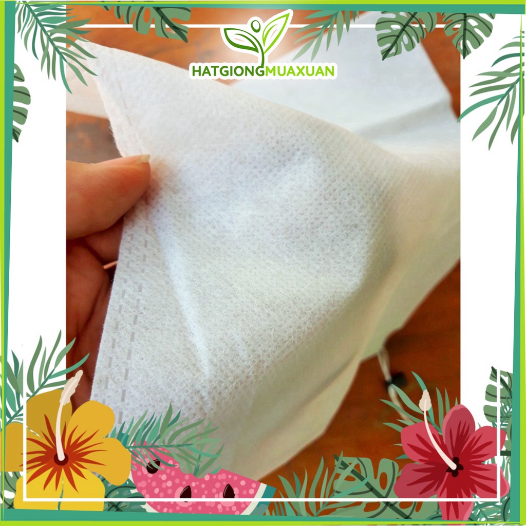 S rẻ Combo 50 túi 45X60CM bọc có dây rút  bọc trái mít, bưởi, sầu riêng chuẩn chất lượng