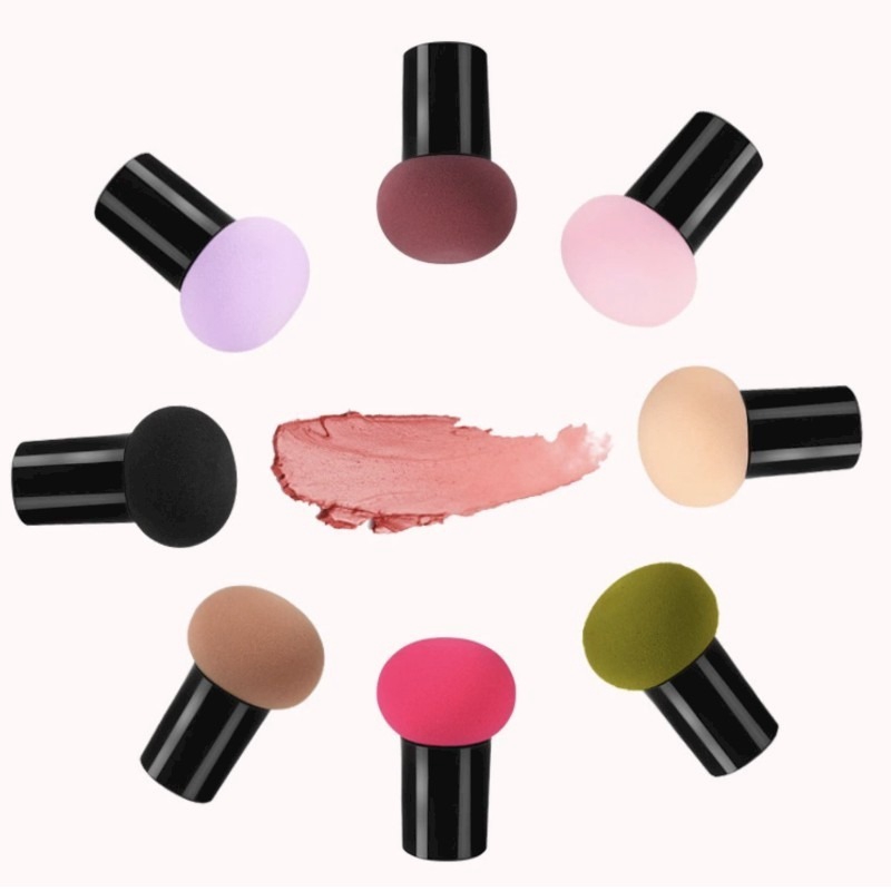 Mút Trang Điểm Hình Nấm Có Thể Sử Dụng Ướt Và Khô