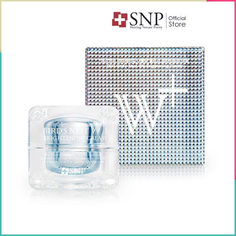 Kem Dưỡng Trắng và Ngăn Ngừa Lão Hóa Tinh Chất Tổ Yến Biển SNP Bird’s Nest W+ Brightening Cream