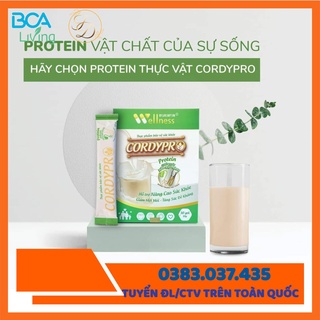 Thực phẩm bảo vệ sức khoẻ, tăng sức đề kháng Cordypro Protein thực vật - Life Gift VN