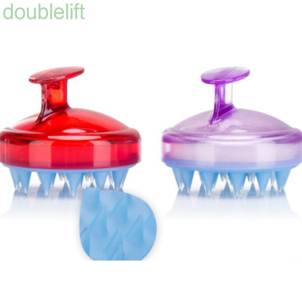 Bàn chải silicon mát xa da đầu thoải mái tiện lợi khi tắm