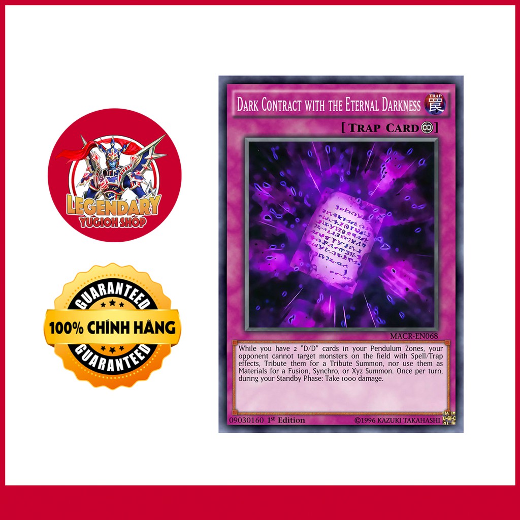 [Thẻ Bài Yugioh Chính Hãng] Dark Contract With The Eternal Darkness