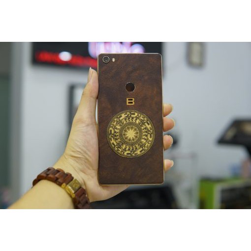 Skin dán da BPhone 3 dán Da bê nâu ghép trống đồng nhỏ
