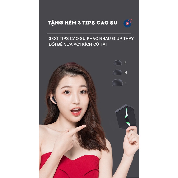 Tai nghe gaming Y28 phiên bản bluetooth 5.3 hỗ trợ nghe nhạc chơi game cực hay