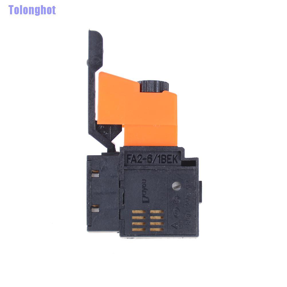 Tolonghot> FA2-6/1BEK Lock On Power Tool Electric Hand Drill Speed Control Trigger Switch
0
0
0
0
0