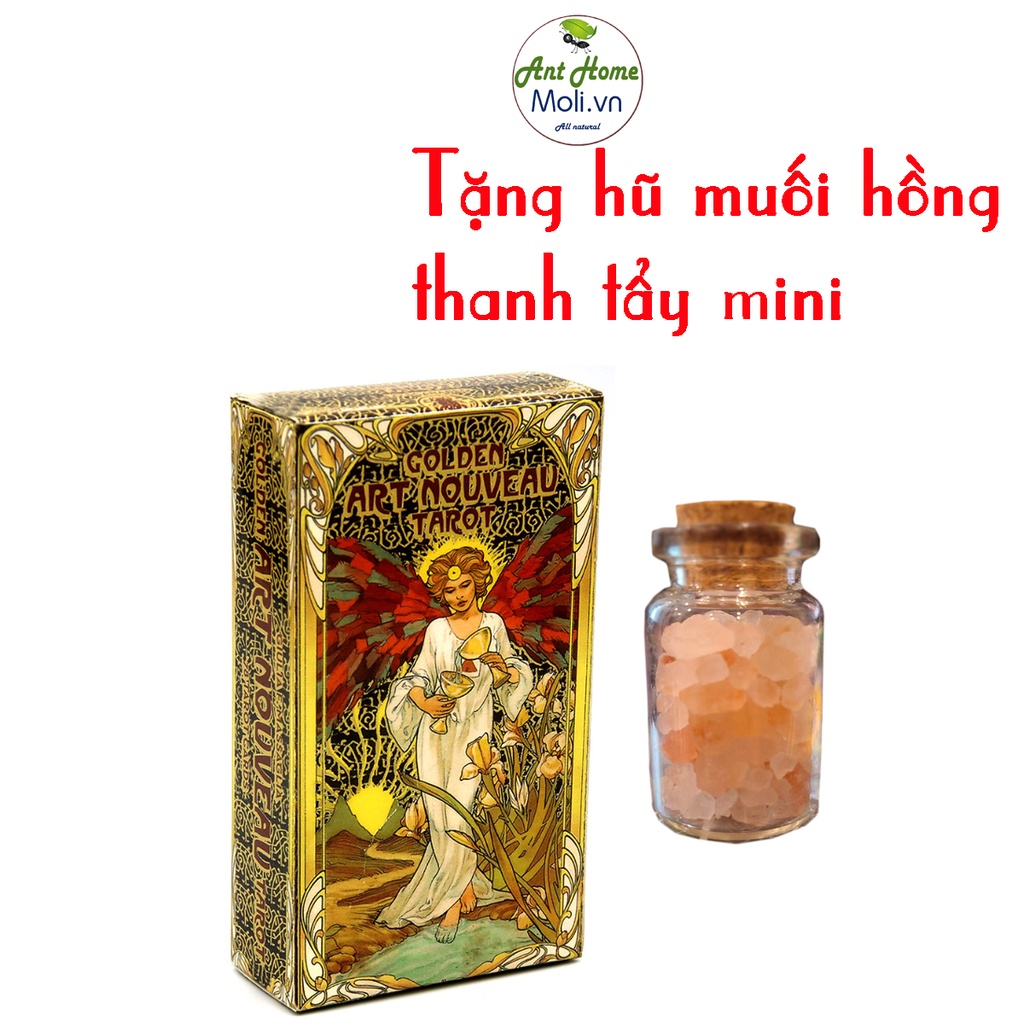 {KÈM QUÀ TẶNG} Bộ Golden Art Nouveau Tarot Bài Bói