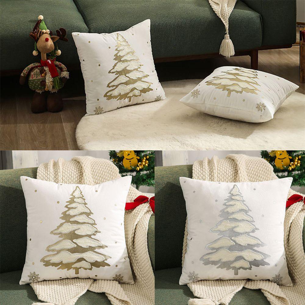 Bộ 2 Vỏ Gối Trang Trí Cây Thông Giáng Sinh