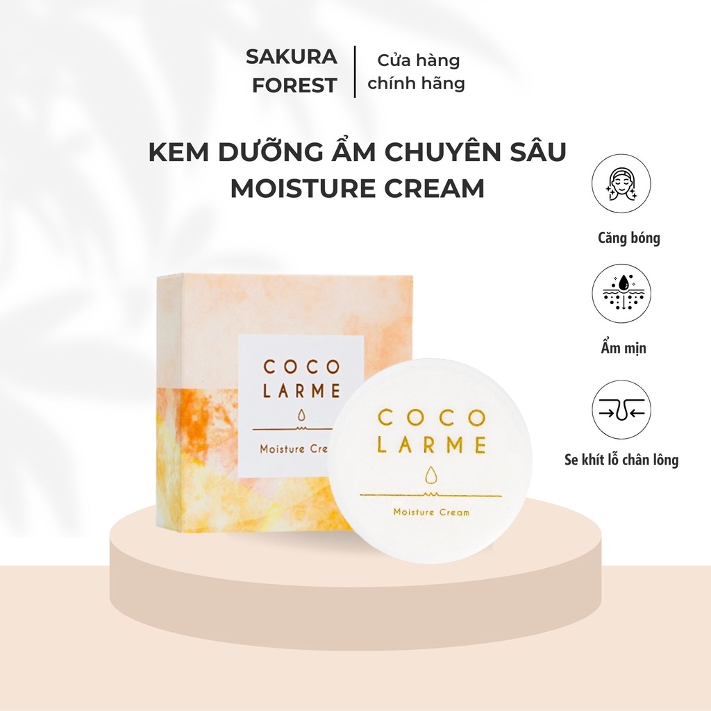 Kem Dưỡng Ẩm Chuyên Sâu Dành Cho Da Khô, Nhạy Cảm Cocolarme Moisture Cream