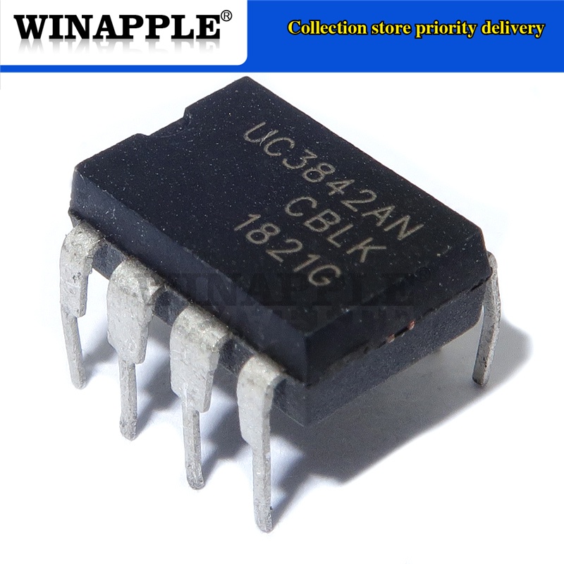 Set 10 Linh Kiện Điện Tử UC3842AN DIP8 UC3842 UC3842BN DIP 3842AN DIP-8 UC3842A UC3842B UC3842
