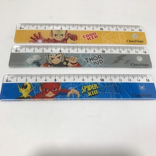 Thước kẻ siêu nhân 15cm, thước kẻ 15cm classmate