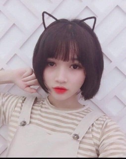 Bờm tóc tai mèo quấn nhung