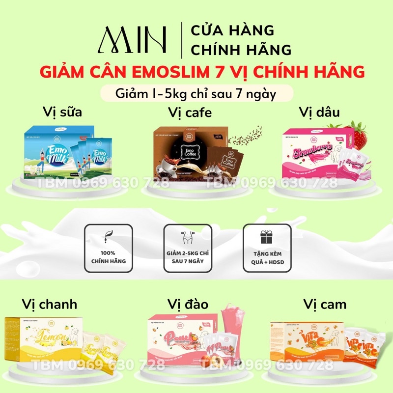 Bột giảm cân EmoDetox chính hãng/ Tặng kèm chai đựng nước/ Giảm cân an toàn