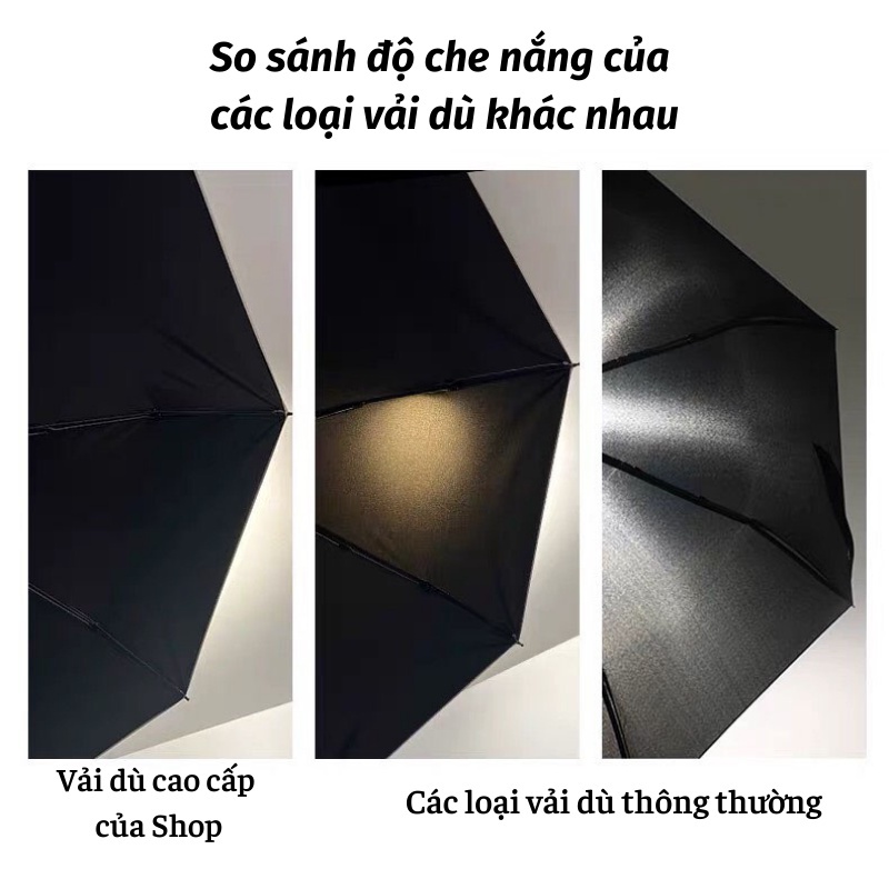 Dù Gấp Gọn Ô Che Nắng Mưa Ngoài Trời Chống Tia UV Cao Cấp Moda.H