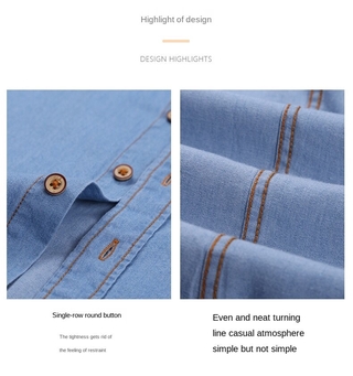 Áo Sơ Mi Denim Thời Trang Dành Cho Nam