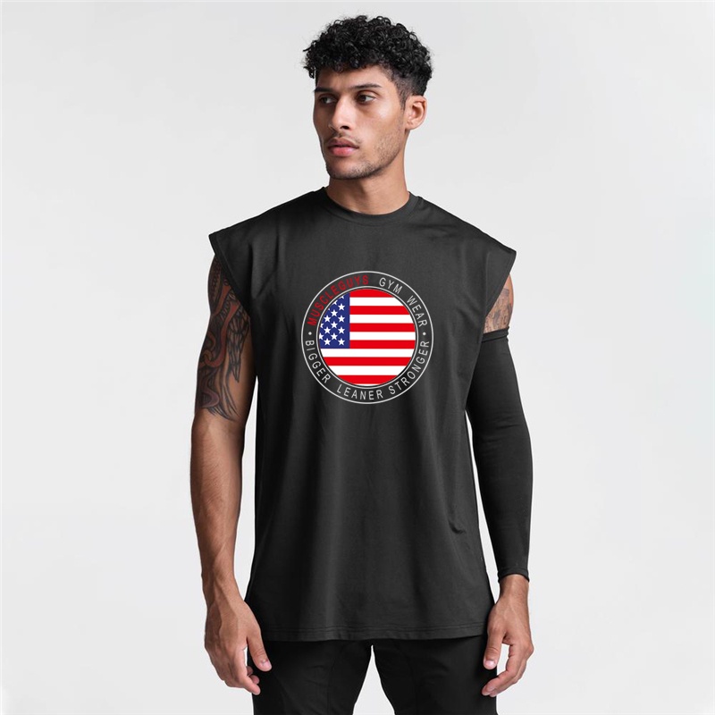 Áo Ba Lỗ Lưới Không Tay Khô Nhanh Thời Trang Thể Thao Cho Nam