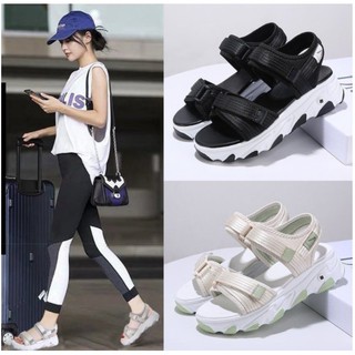 Giày Sandal Nữ Đẹp, Dép Quai Hậu Cá Tính, Đế Màu, Cao 4cm,  Chất Đẹp, Nhẹ, Mềm Êm MẪU MỚI, HOTTREND 2021