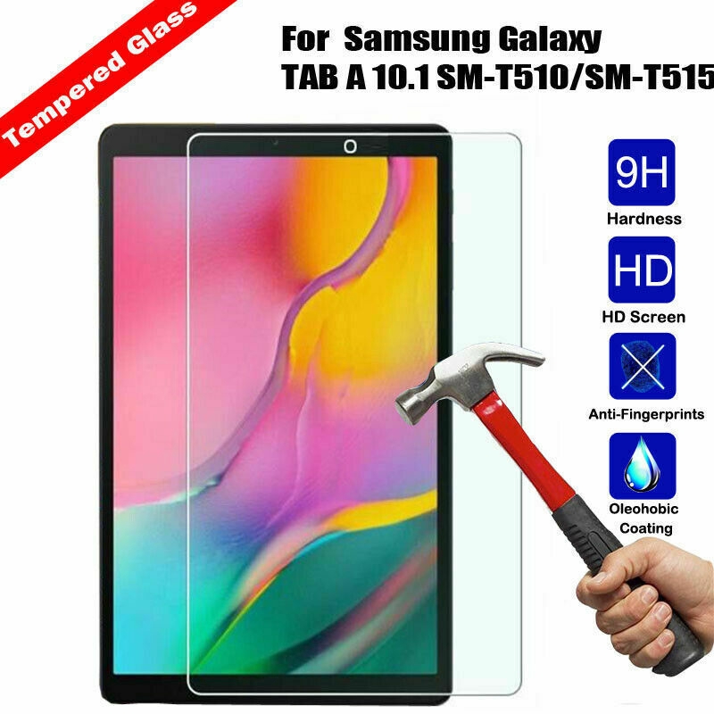 Kính Cường Lực Bảo Vệ Màn Hình Samsung Galaxy Tab A 10.1 '' / 8.0 '' Sm-T510 / Sm-T515 2019 9h