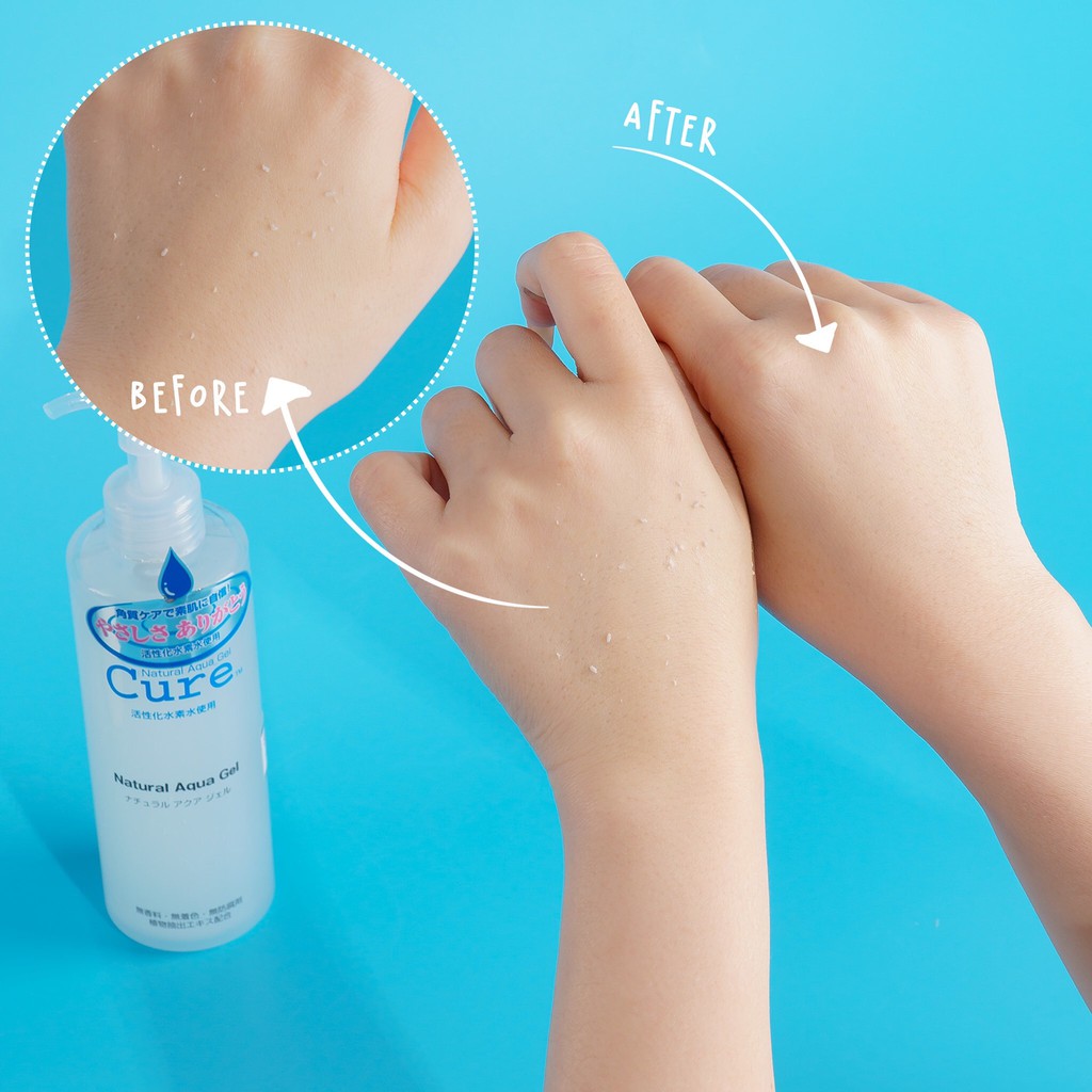 Tẩy da chết Cure Natural Aqua Gel