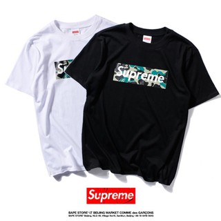 Áo Thun Cotton Tay Ngắn In Chữ Supreme Thời Trang Cho Nam Nữ