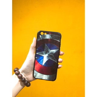 Ốp iPhone 6 Plus, 6S Plus Cực Chất hình Captain, iRonman, Supperman