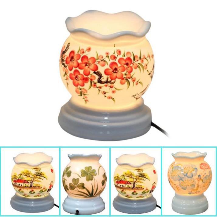 Đèn Xông Tinh Dầu Bát Tràng Cỡ Trung