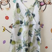 Váy 2 dây đi biển chất tơ đũi