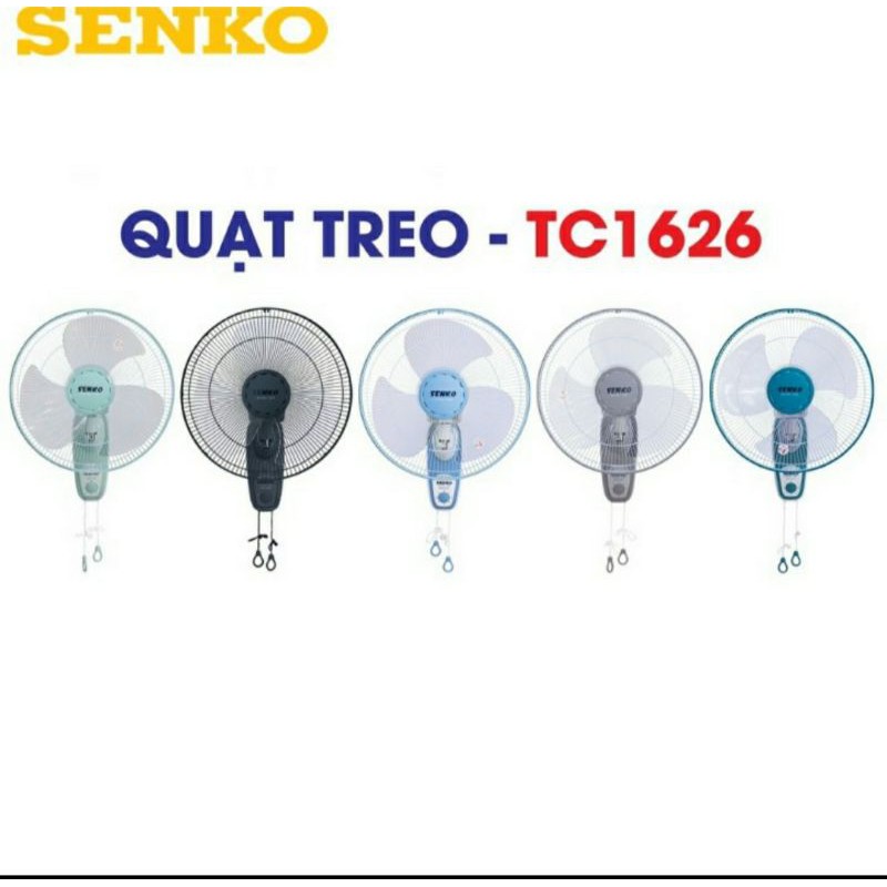 Quạt Treo Tường SENKO TC1626 Bảo Hành 24 Tháng - Yoboshop