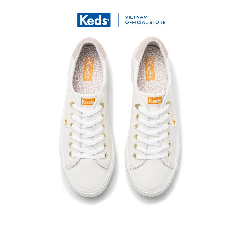 Giày Thể Thao Keds Nữ- Demi Trx Leather- KD065526WH