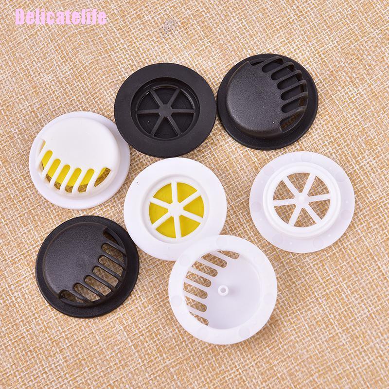 ❤Delicatelife❤ 10Pcs Quality Round Breathing Valve Respirator Valve Accessories