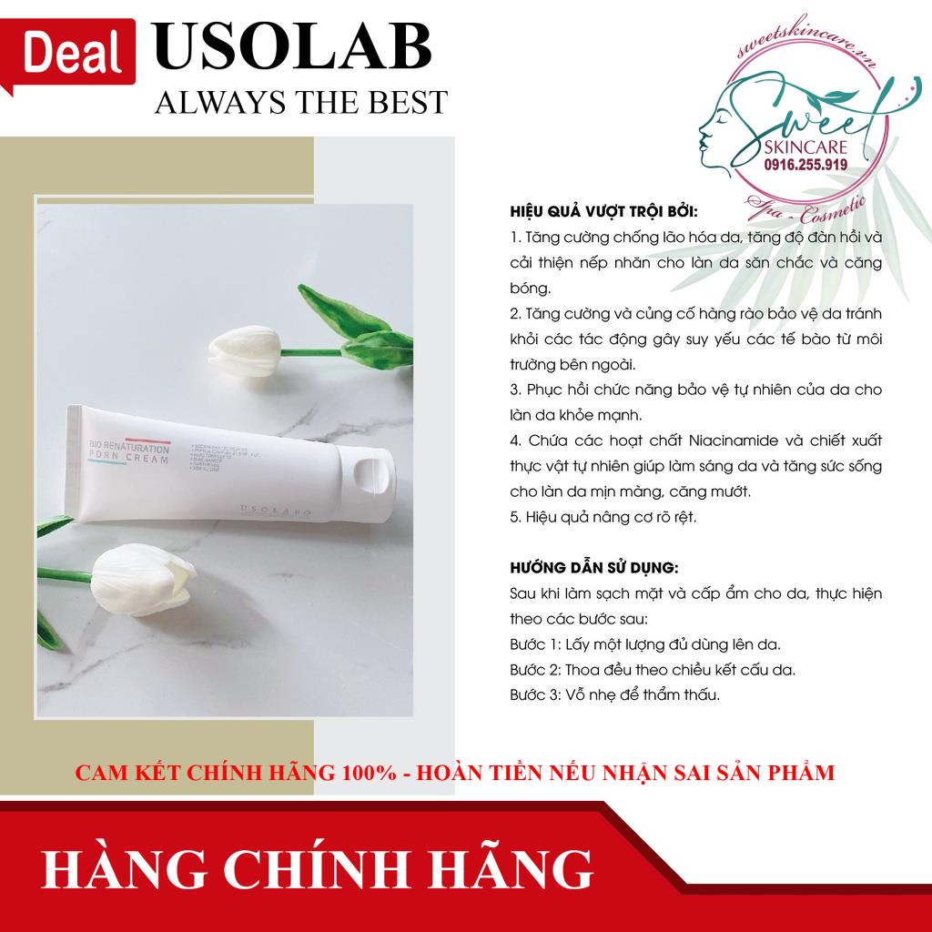 Kem tế bào gốc dưỡng trắng, phục hồi, chống lão hóa Usolab Bio Renaturation PDRN Cream Usolab | BigBuy360 - bigbuy360.vn