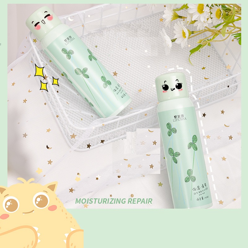 Xịt khoáng cấp ẩm trà xanh LIFUSHA Xịt trang điểm cấp nước trong mướt lâu trôi cả ngày dài | BigBuy360 - bigbuy360.vn