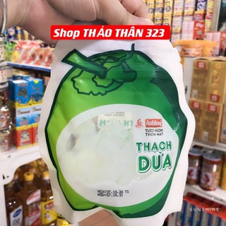 💚THẠCH DỪA ÁNH HỒNG TÚI 400g
