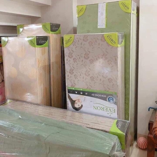 ĐỆM BÔNG ÉP các cỡ 1m2/1m5/1m6/1m8/2m2