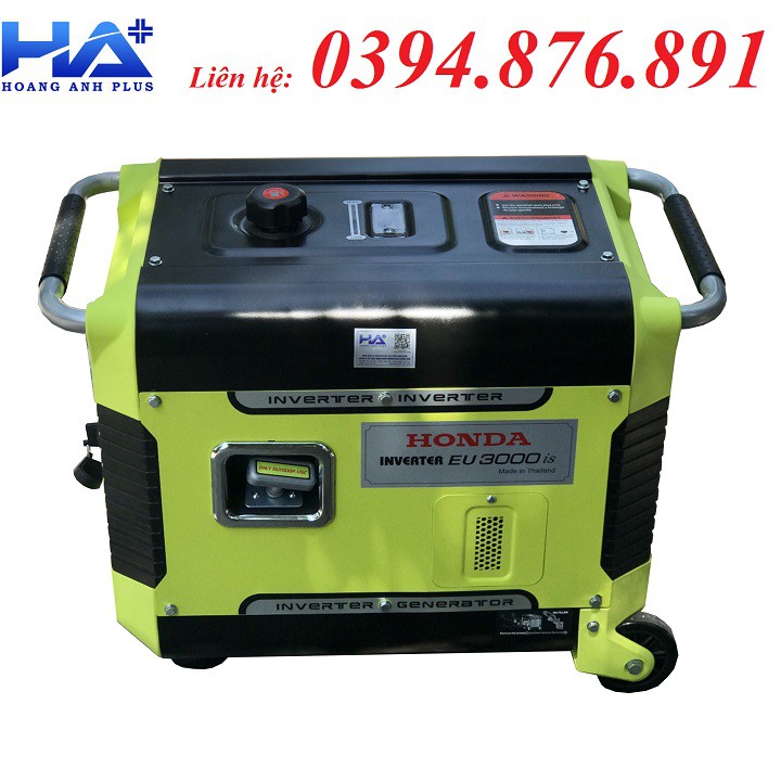 [Free ship] Máy Phát Điện Honda Chạy Xăng 3Kw EU3000i Inverter