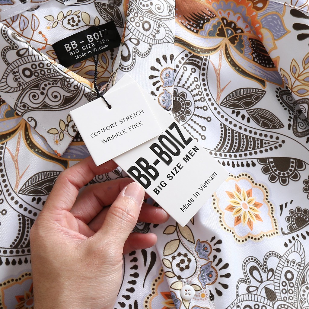 [bigsize < 110kg] ÁO SƠ MI NAM tay dài BIGSIZE | BigBuy360 - bigbuy360.vn