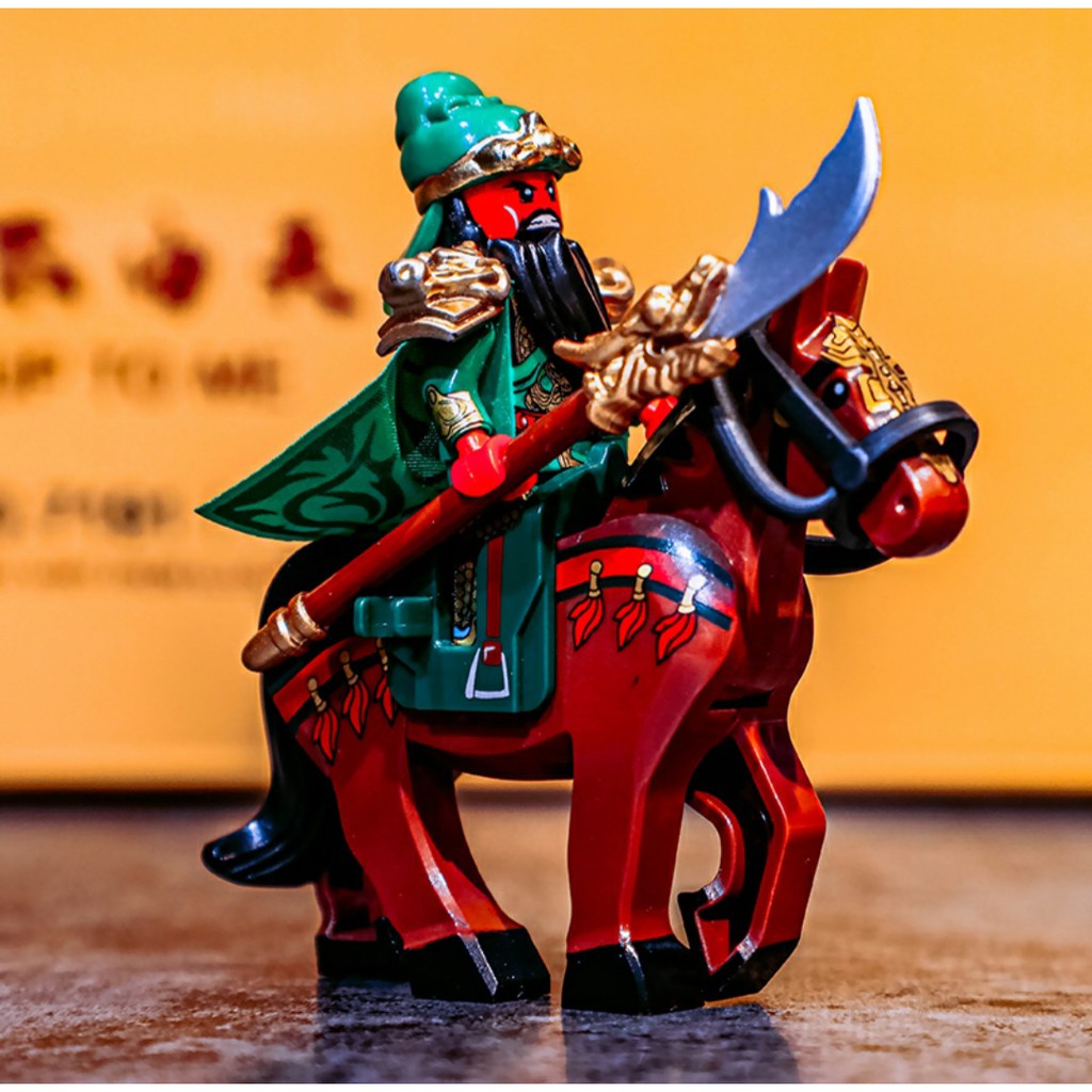 Mô hình mini figure lego Tam quốc nhân vật Quan Công