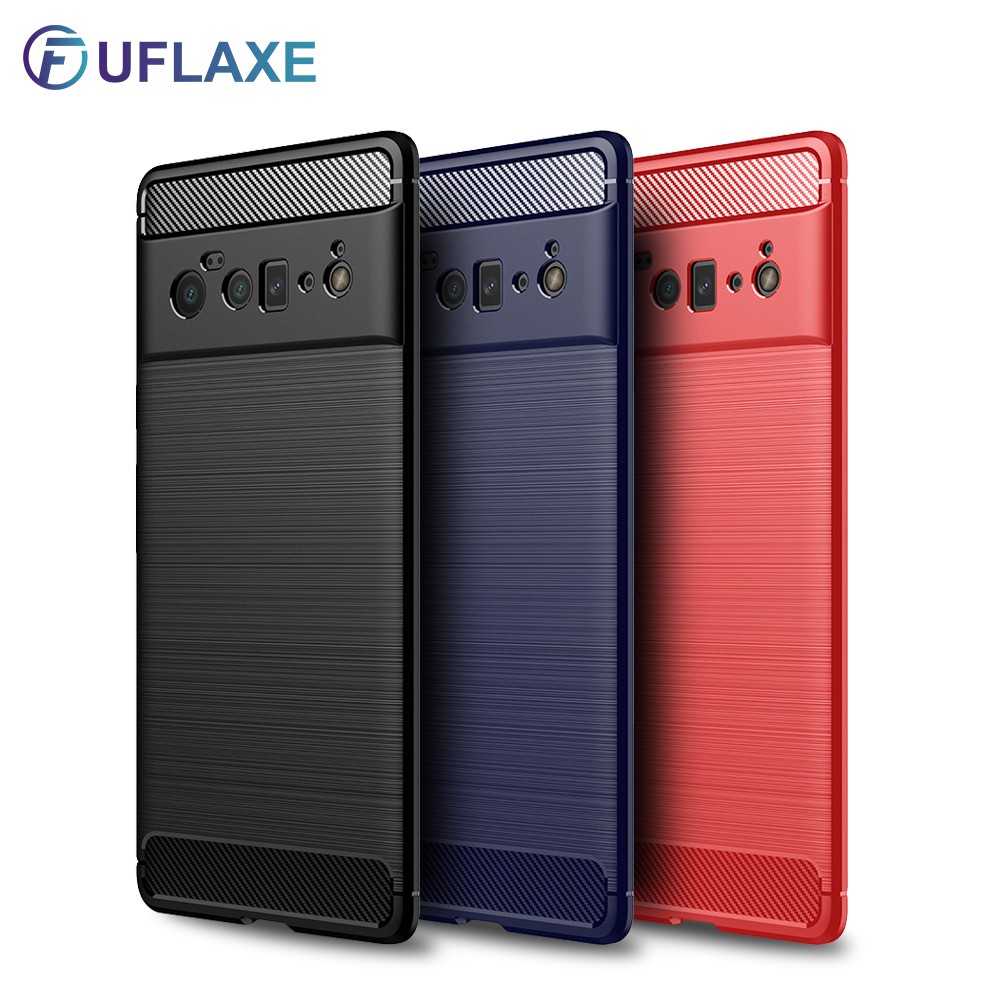 UFlaxe Ốp Điện Thoại Silicon Mềm Sang Trọng Siêu Mỏng Chống Sốc cho Google Pixel 6 Pro 4a 5G Pixel 5 5a 4 XL