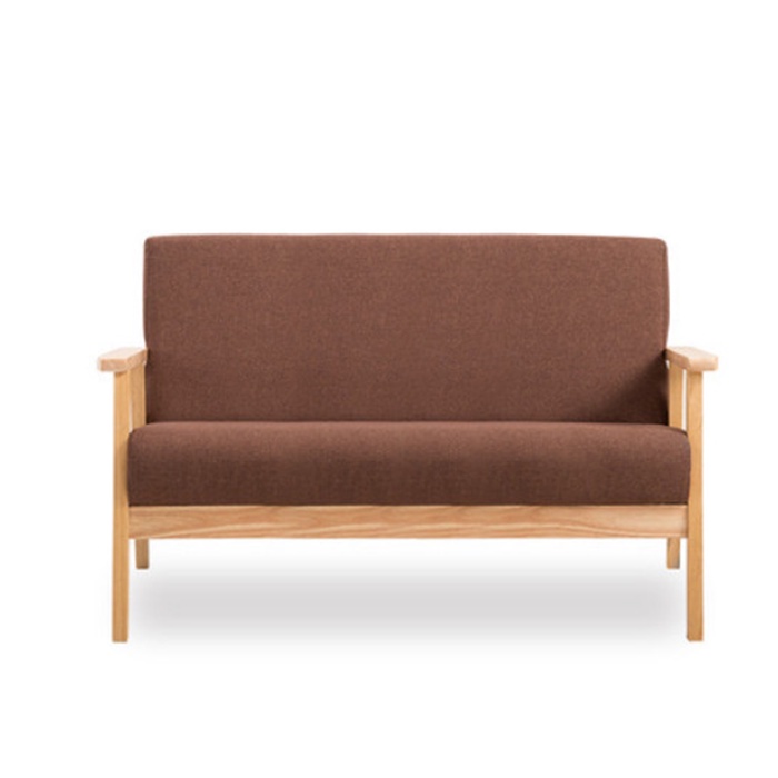Ghế sofa gỗ cao cấp hiện đại Ghế đôi sofa 115cm tiện ích sang trọng  GSF001