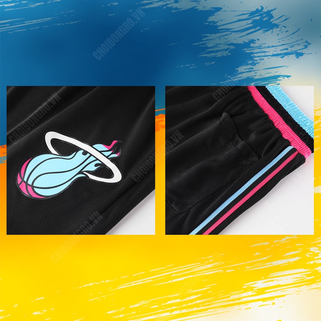 Bộ quần áo bóng rổ Dwayne Wade Miami Heats