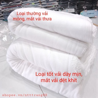 Vải gạc mùng, vải xô để lọc sữa đậu nành, lọc trà